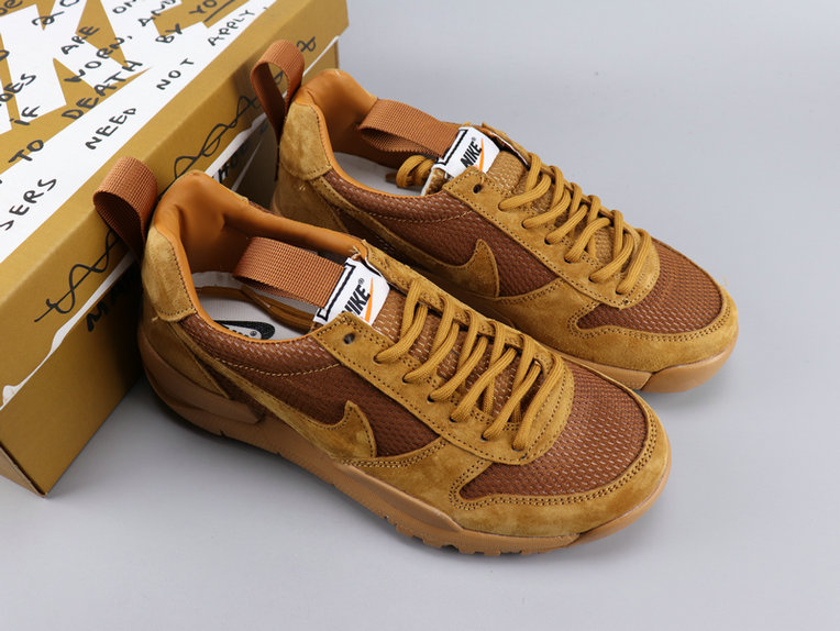 Women Nike City LOOP NASA Brown Ginger Yellow Shoes - Click Image to Close